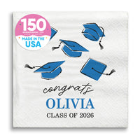 Custom Text - Grad Napkins