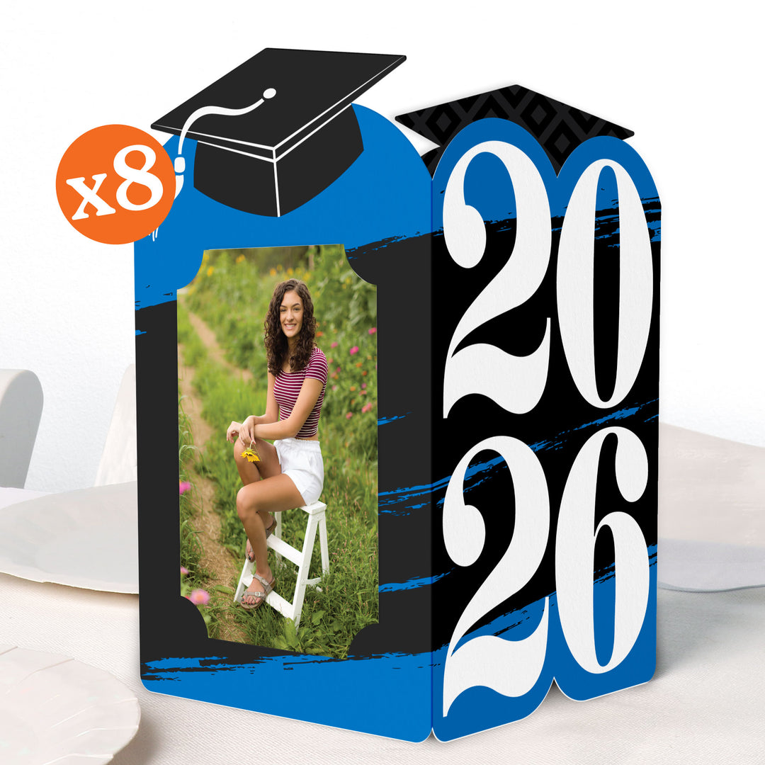 Graduation Photo Centerpieces - 8 Ct