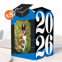 Graduation Photo Centerpieces - 8 Ct
