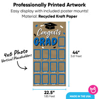 Blue Grad Kraft Photo Banner