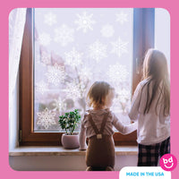 Snowflakes Window Clings