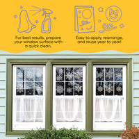 Snowflakes Window Clings
