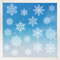 Snowflakes Window Clings