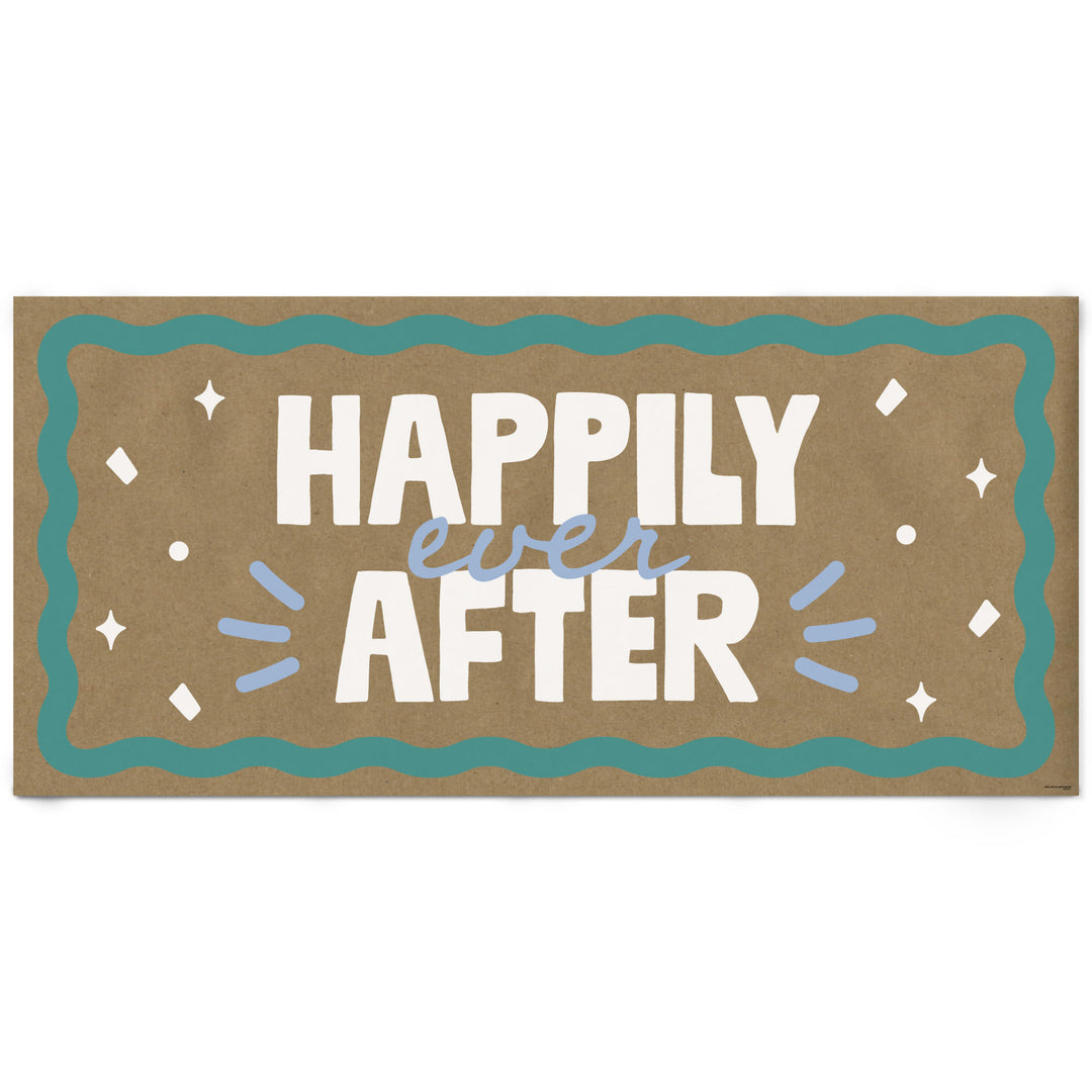 Blue and teal bridal banner main image