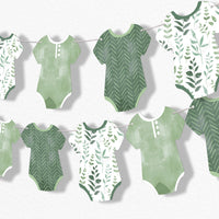 Boho Botanical Baby Garland Banner - 15 Pc (Copy)