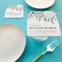 Drink Coasters - Boho Botanical - 25 Ct