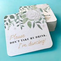 Drink Coasters - Boho Botanical - 25 Ct