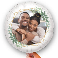 Personalized Photo Boho Balloon - Double Sided - 1 Ct