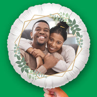 Personalized Photo Boho Balloon - Double Sided - 1 Ct