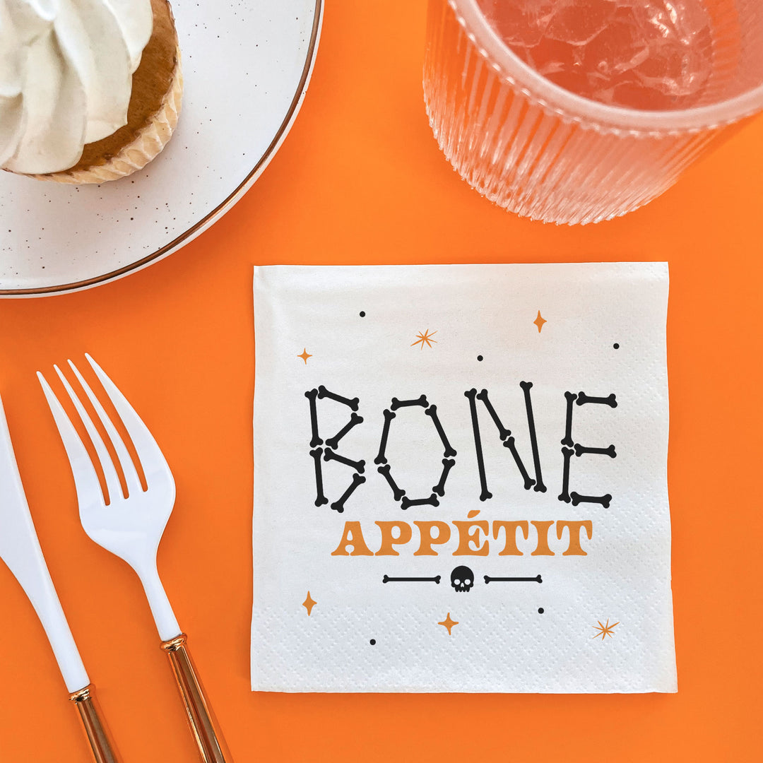 Napkins - Bone Appetit - 24 Ct