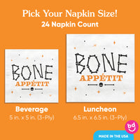 Napkins - Bone Appetit - 24 Ct