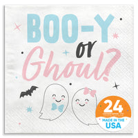 Napkins - Boo-y or Ghoul - 24 Ct
