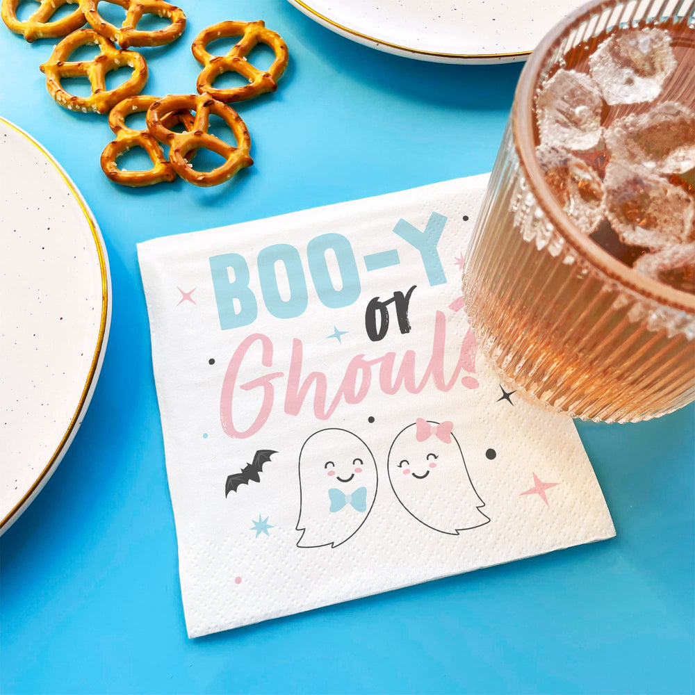 Napkins - Boo-y or Ghoul - 24 Ct