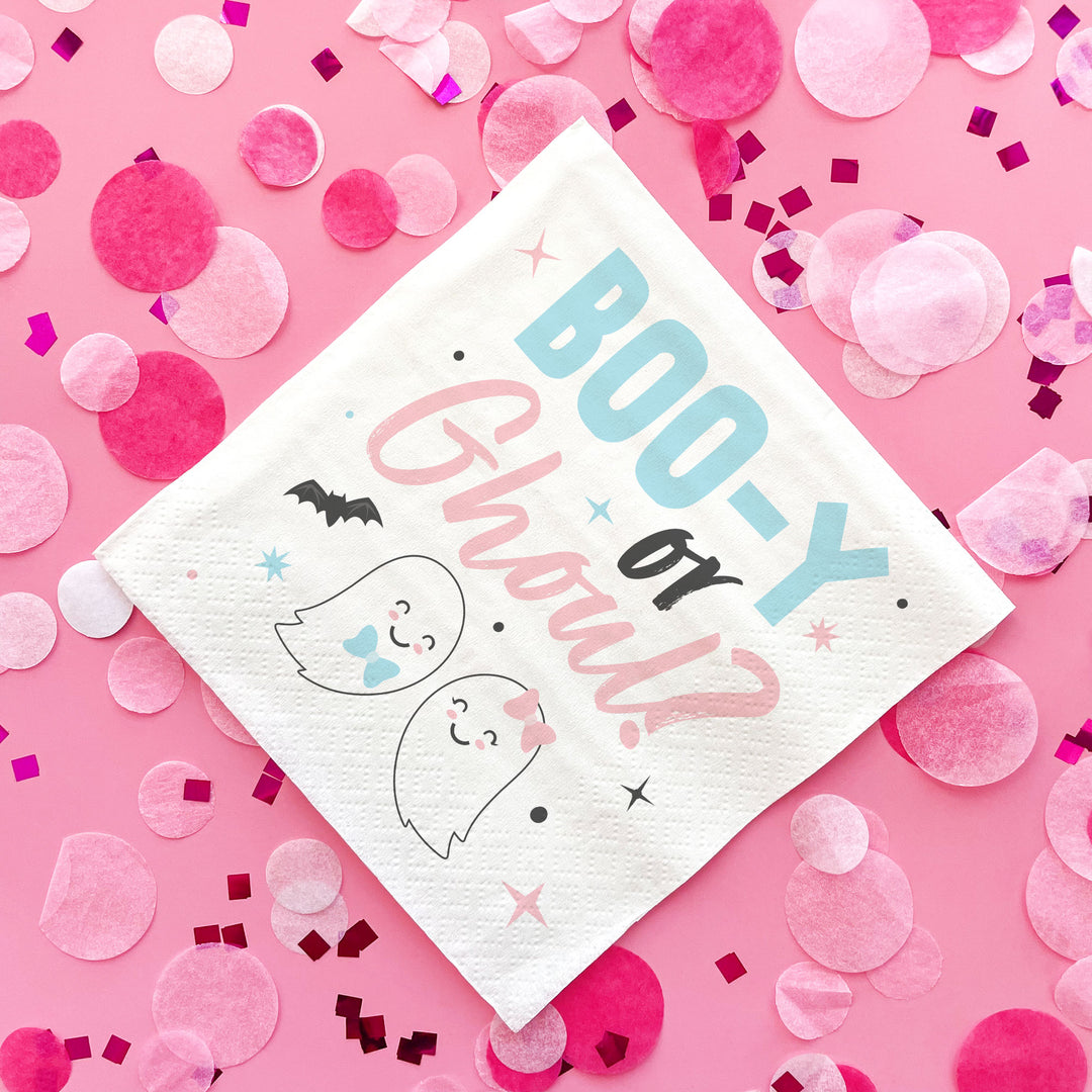 Napkins - Boo-y or Ghoul - 24 Ct