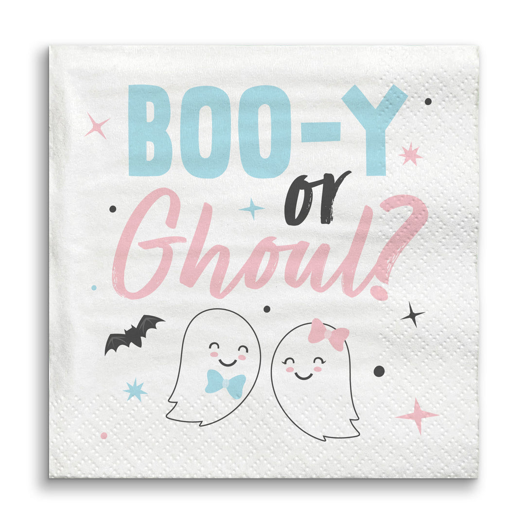 Napkins - Boo-y or Ghoul - 24 Ct