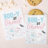 Paper Treat Bags - Boo-y or Ghoul - 25 Ct
