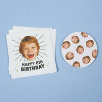 Custom Face Coasters - Pattern