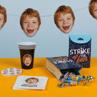 Custom Face Party Cups - 16 Ct