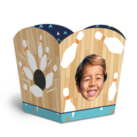 Custom Face Bowling Treat Boxes - 12 Ct