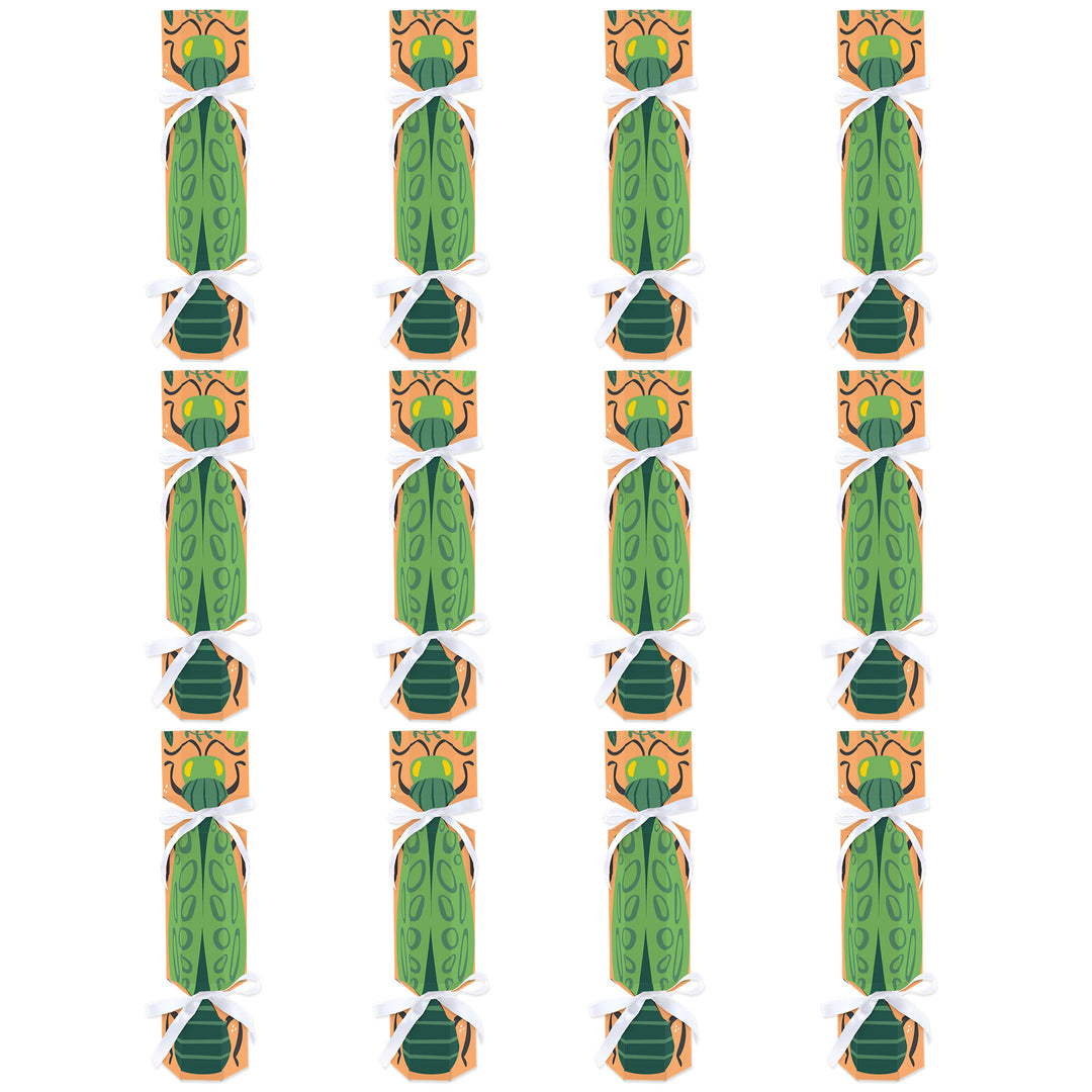 Buggin' Out - No Snap Bugs Birthday Party Table Favors - DIY Cracker Boxes - Set of 12