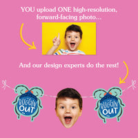 Custom Face Garland Banner - Buggin' Out