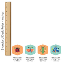 Buggin' Out - Bugs Birthday Party Scavenger Hunt - 1 Stand and 48 Game Pieces - Hide and Find Game