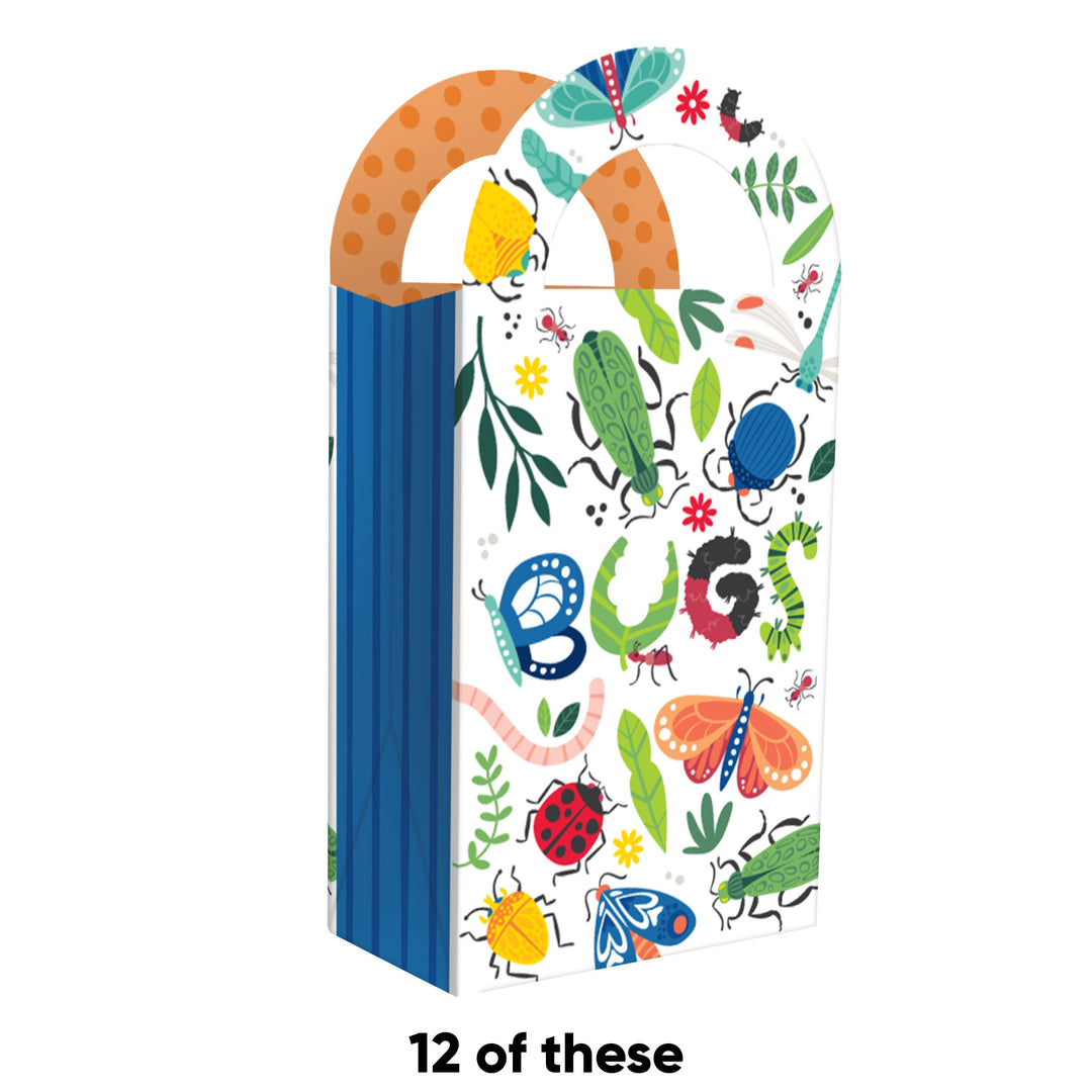 Buggin Out Paper Favor Bags - 12 Ct