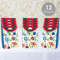 Buggin' Out - Bugs Birthday Gift Favor Bags - Party Goodie Boxes - Set of 12