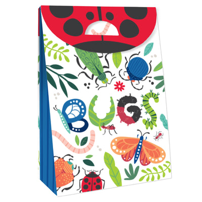 Buggin' Out - Bugs Birthday Gift Favor Bags - Party Goodie Boxes - Set of 12