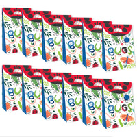 Buggin' Out - Bugs Birthday Gift Favor Bags - Party Goodie Boxes - Set of 12