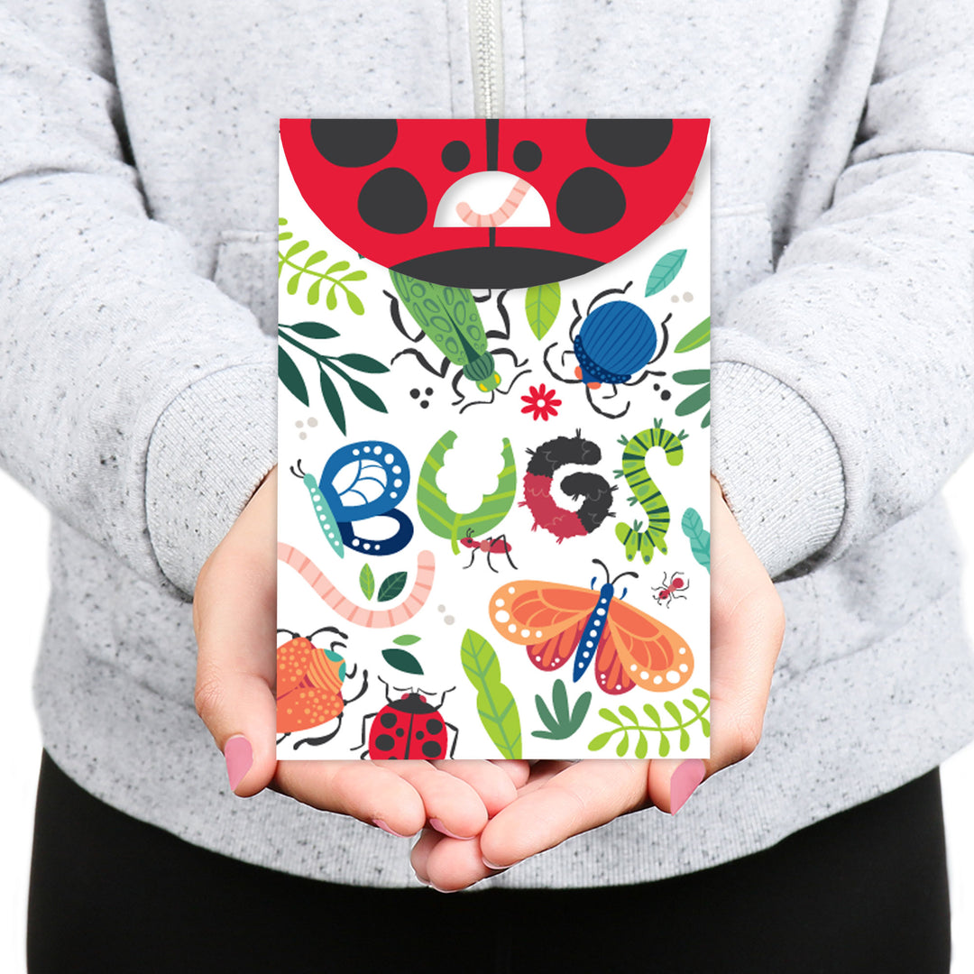 Buggin' Out - Bugs Birthday Gift Favor Bags - Party Goodie Boxes - Set of 12