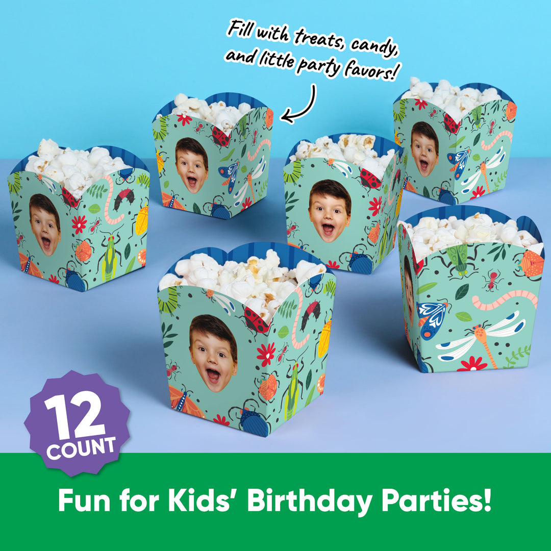 Custom Face Buggin Out Treat Boxes - 12 Ct