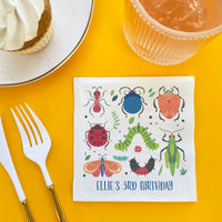 Custom Text Napkins - Buggin' Out