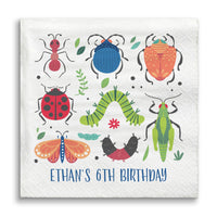 Custom Text Napkins - Buggin' Out