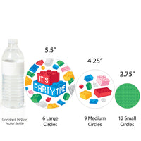 Building Blocks Large Confetti - 27 Ct