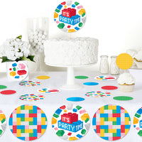 Building Blocks Large Confetti - 27 Ct