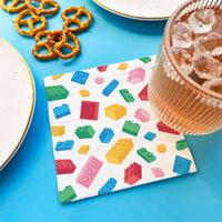 Napkins - Building Blocks - 24 Ct