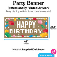 Building Blocks Kraft Banner