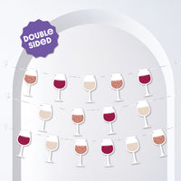 But First Wine Garland Banner - 15 Pc