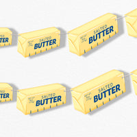 Butter Garland Banner - 15 Pc