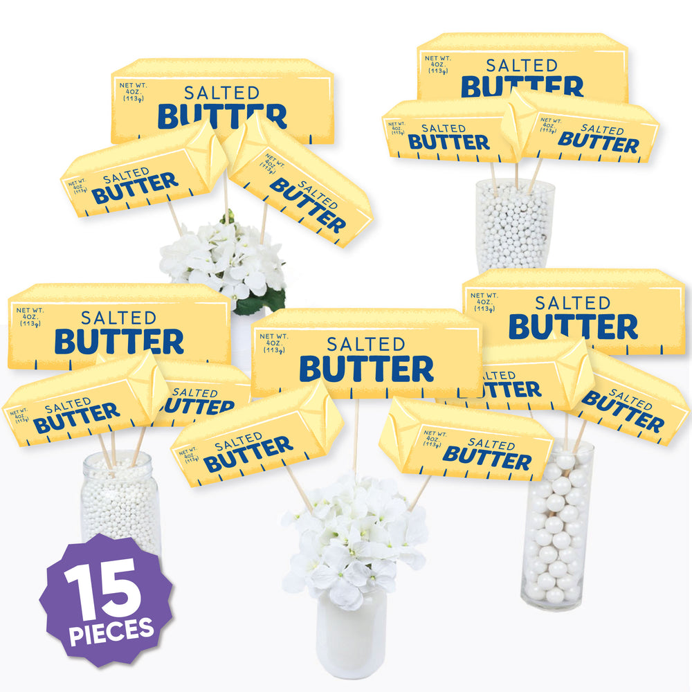 Butter Table Toppers - 15 Ct