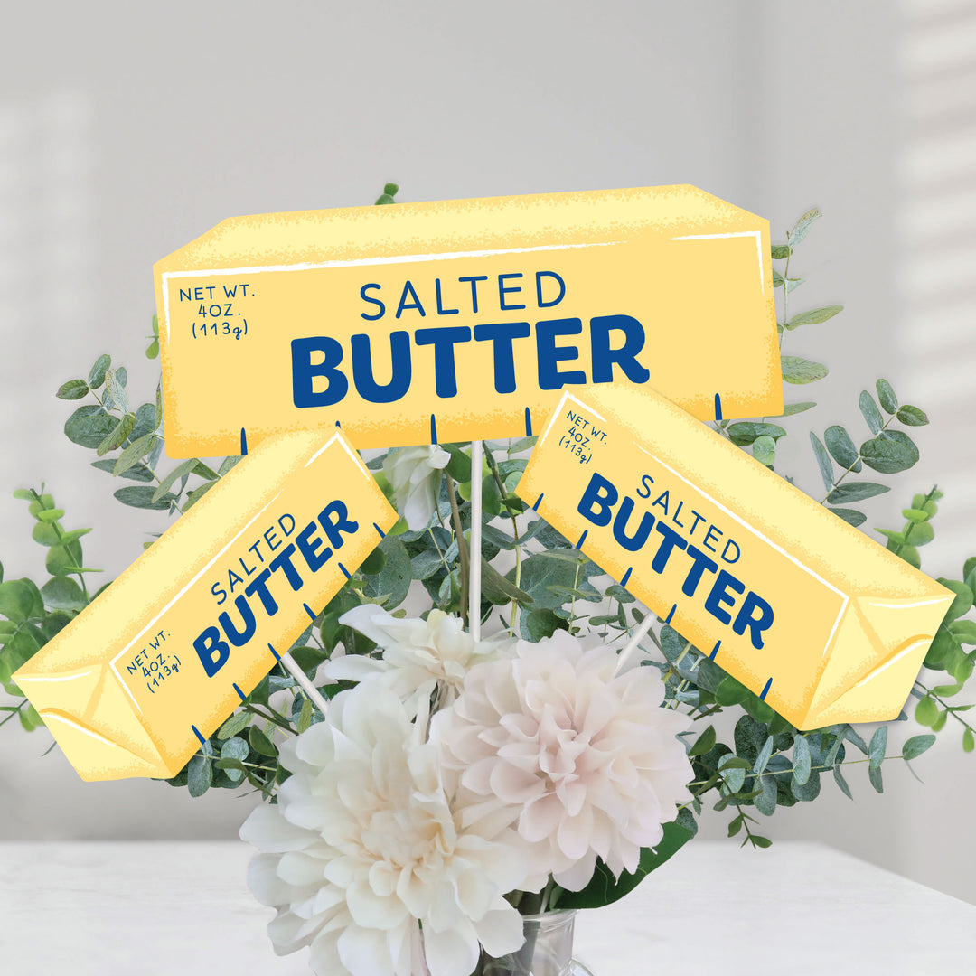 Butter Table Toppers - 15 Ct