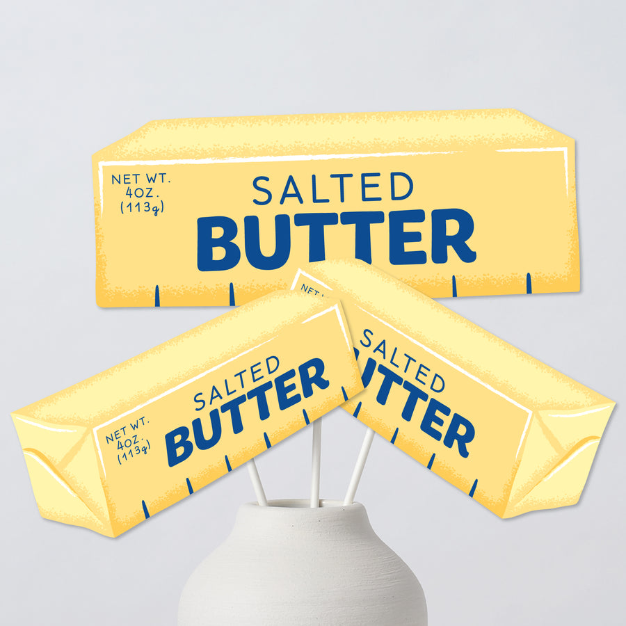 Butter Table Toppers - 15 Ct