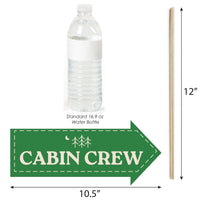 Camp Bach Funny Photo Props - 10 Ct