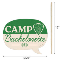 Camp Bach Funny Photo Props - 10 Ct