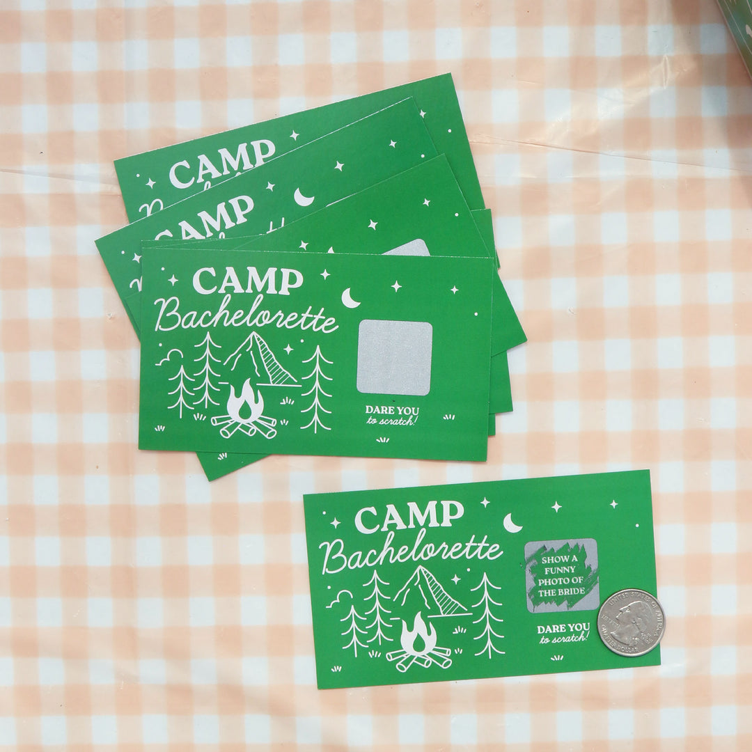 Camp Bach Dare Scratch Off Card Game - 22 Ct