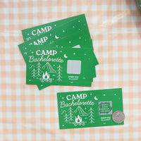 Camp Bach Dare Scratch Off Card Game - 22 Ct