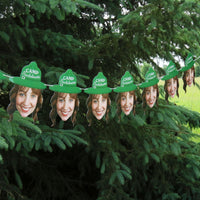 Custom Face Camp Bach Garland Banner