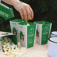 Custom Face Camp Bach Popcorn Box - 12 Ct