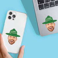 Custom Face Camp Bach Cut-Out Stickers - Set of 24